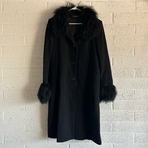 Steve by SEARLE Cashmere / Mongolian Fur Coat
